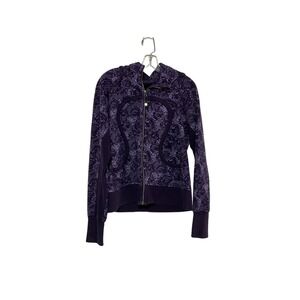 Lululemon scuba zip up hoodie purple